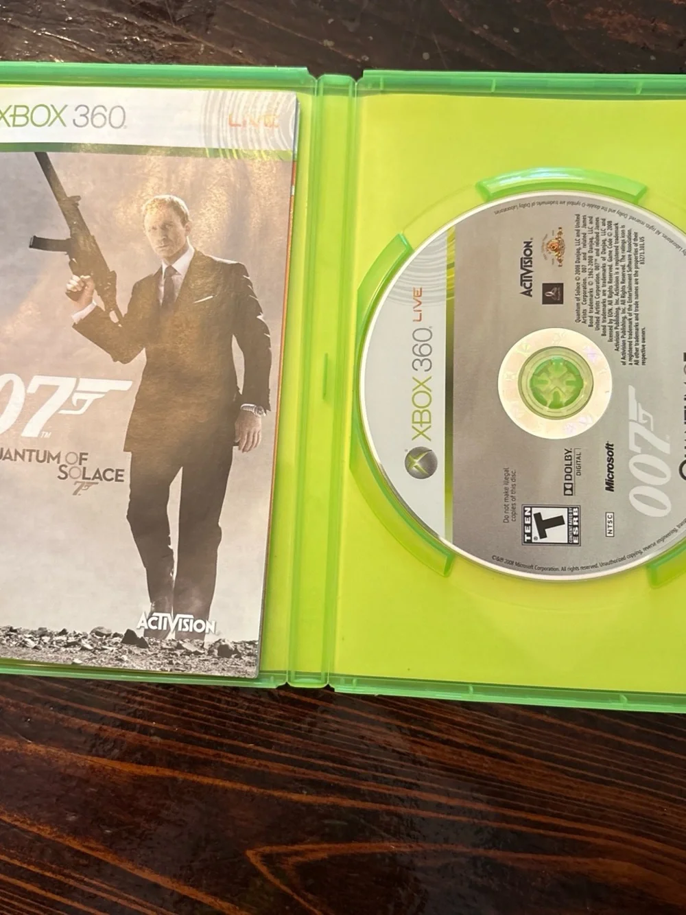 Xbox 360 - 007 Quantum of Solace